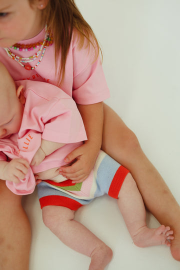 By Billie - BB Knit Short - Stripe