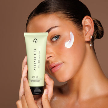AVOCADO ZINC - SPF 50 Natural Physical Sunscreen Broad Spectrum