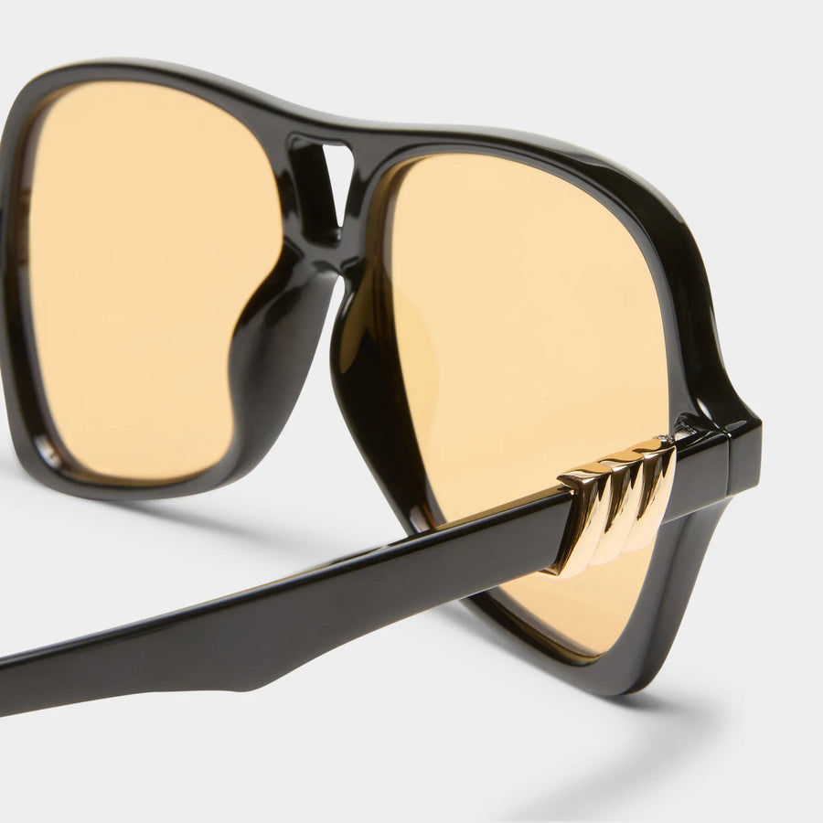LE SPECS Sunglasses - Fortune Teller in Black