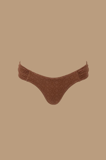 Rhythm - Sunset Soft Side Holiday Pant in Chocolate