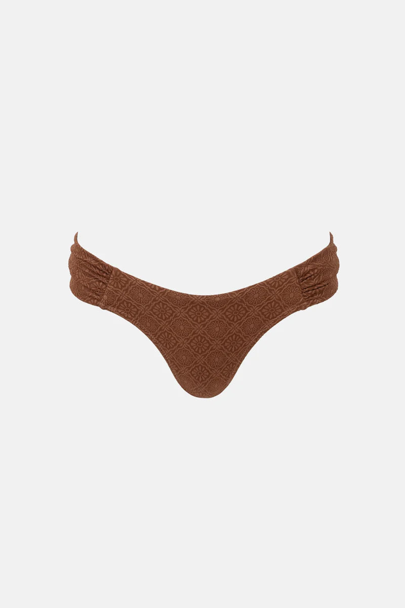 Rhythm - Sunset Soft Side Holiday Pant in Chocolate