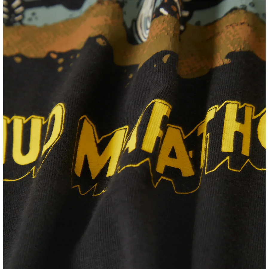 Brixton - Ford Mud Marathon Long Sleeve Tee in Burnt Rubber