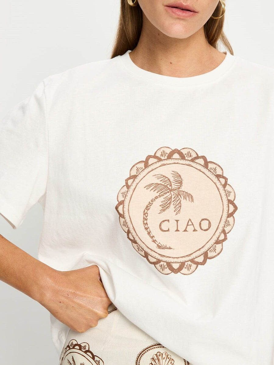 Kivari - Ciao Tee in Ivory