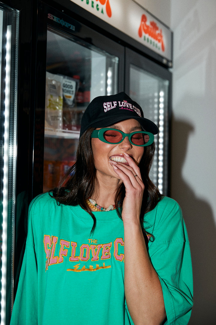 SABBI - Self Love Club Cap in Black