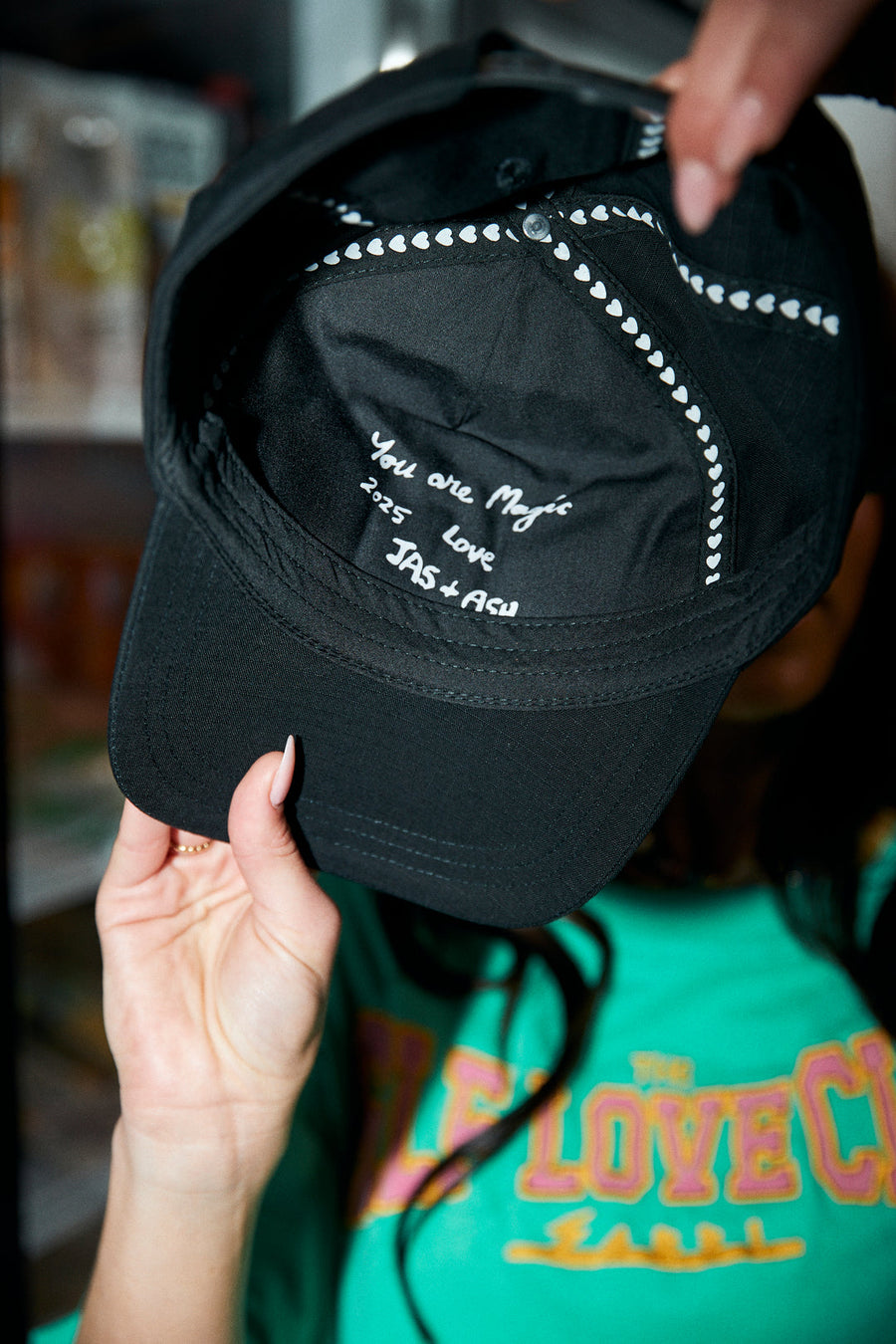 SABBI - Self Love Club Cap in Black