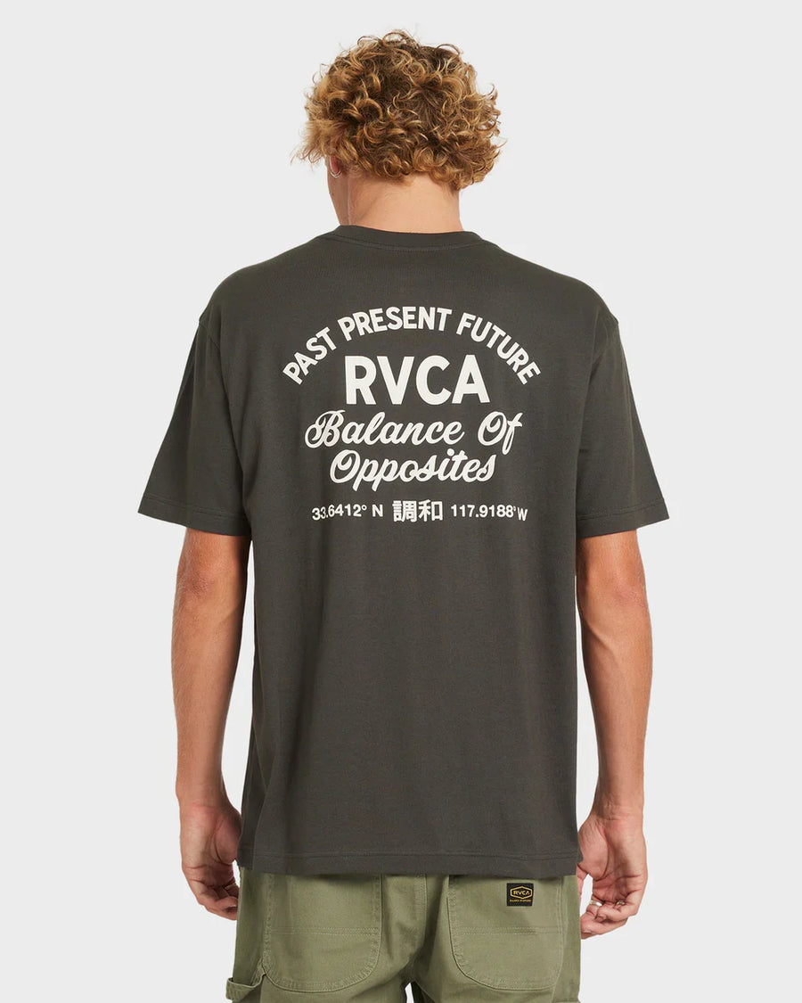 RVCA - Textfull SS T-Shirt in Pirate Black
