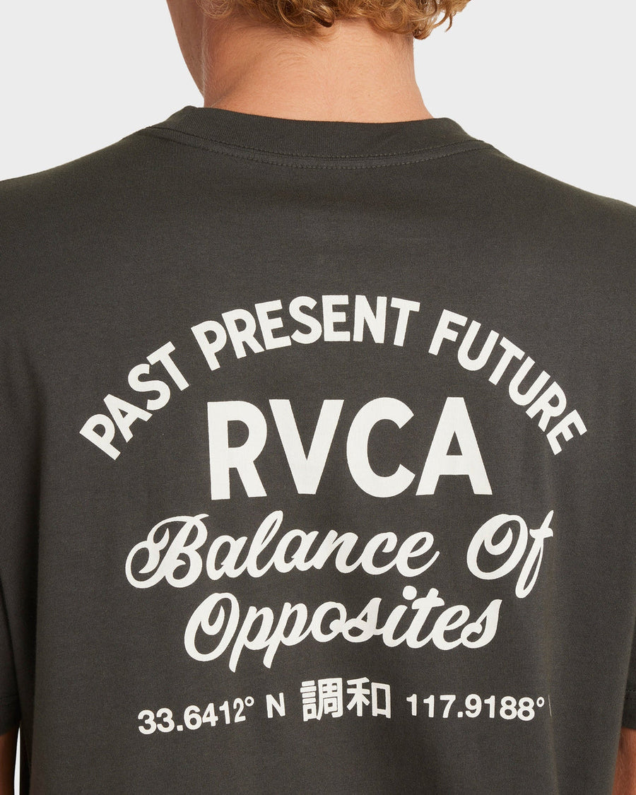 RVCA - Textfull SS T-Shirt in Pirate Black