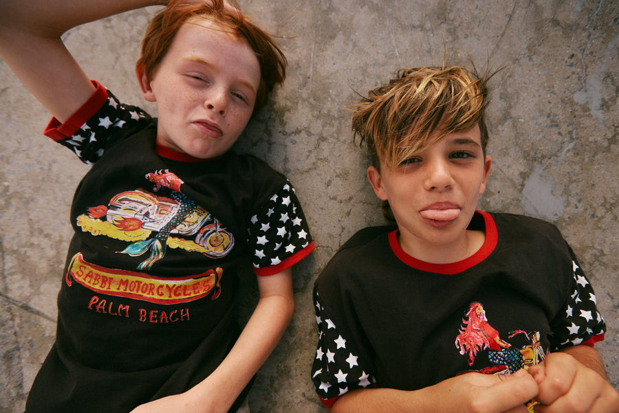 Sabbi - You Are Enough KIDS Tee in Black