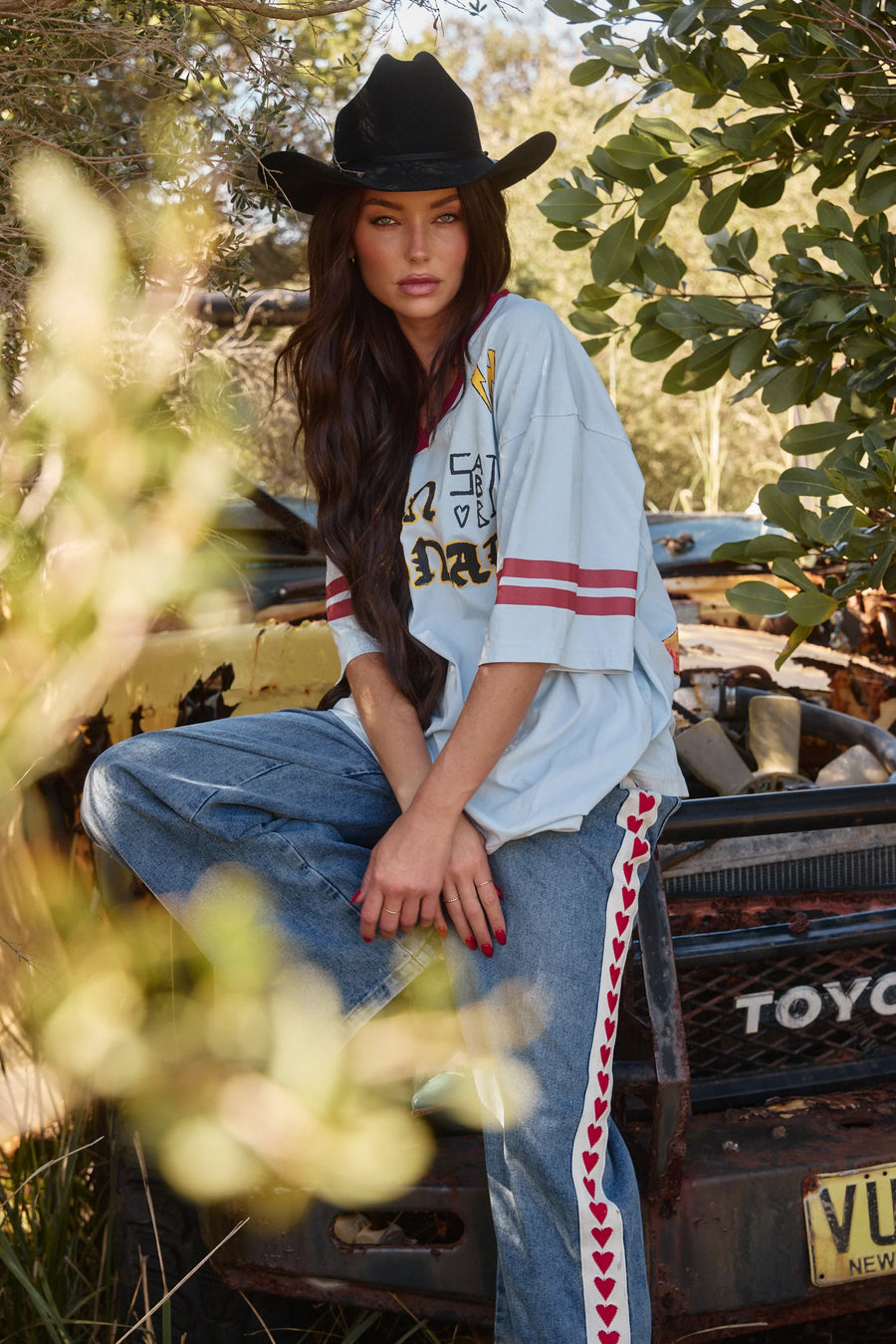 Sabbi - The Very Oversized Born Original Tee in Sky