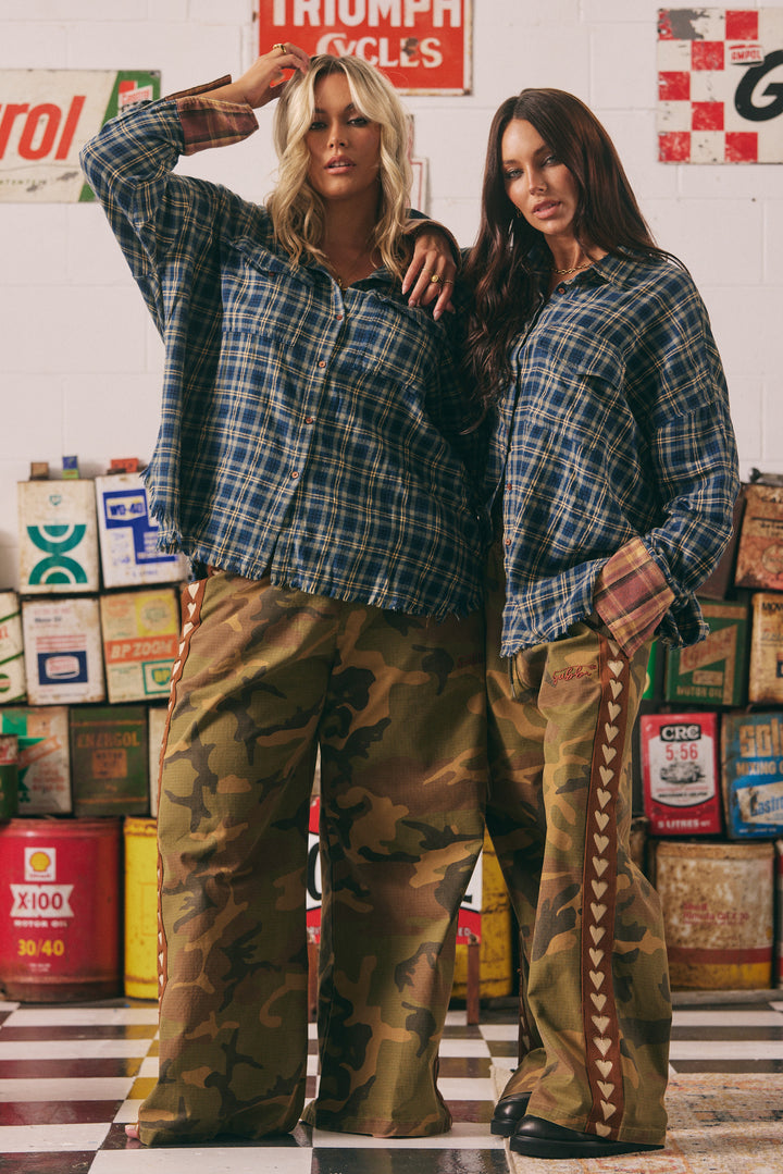 Sabbi - Be YOUtiful Sabbi Hotel Flannel Shirt