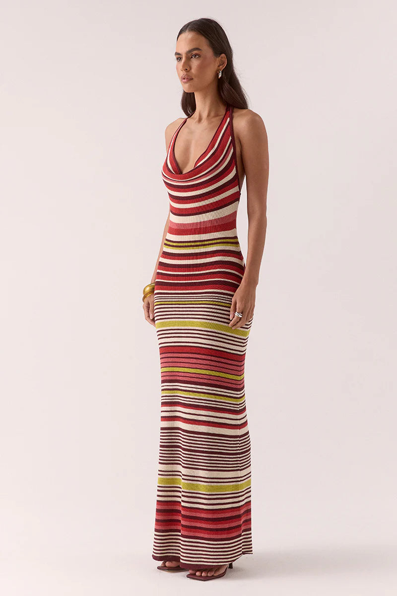 Sovere - Pandora Knit Dress in Stripe