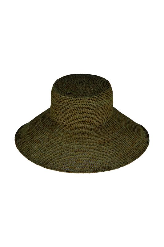 ZULU & ZEPHYR - Wide Brim Hat In Olive