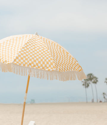 Sunday Supply Co - Golden Oasis  Beach Umbrella