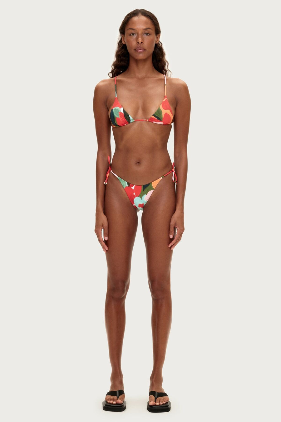 ZULU & ZEPHYR - Retro Tie Brief In Red Floral