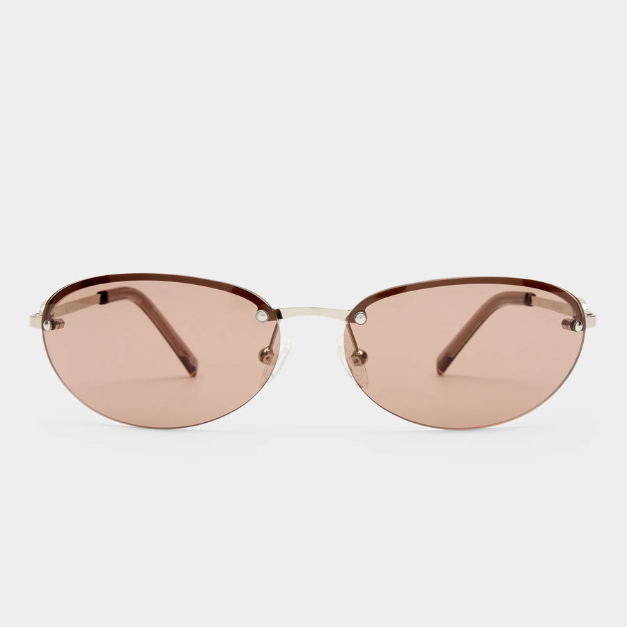 LE SPECS Sunglasses - The Slinky in Silver