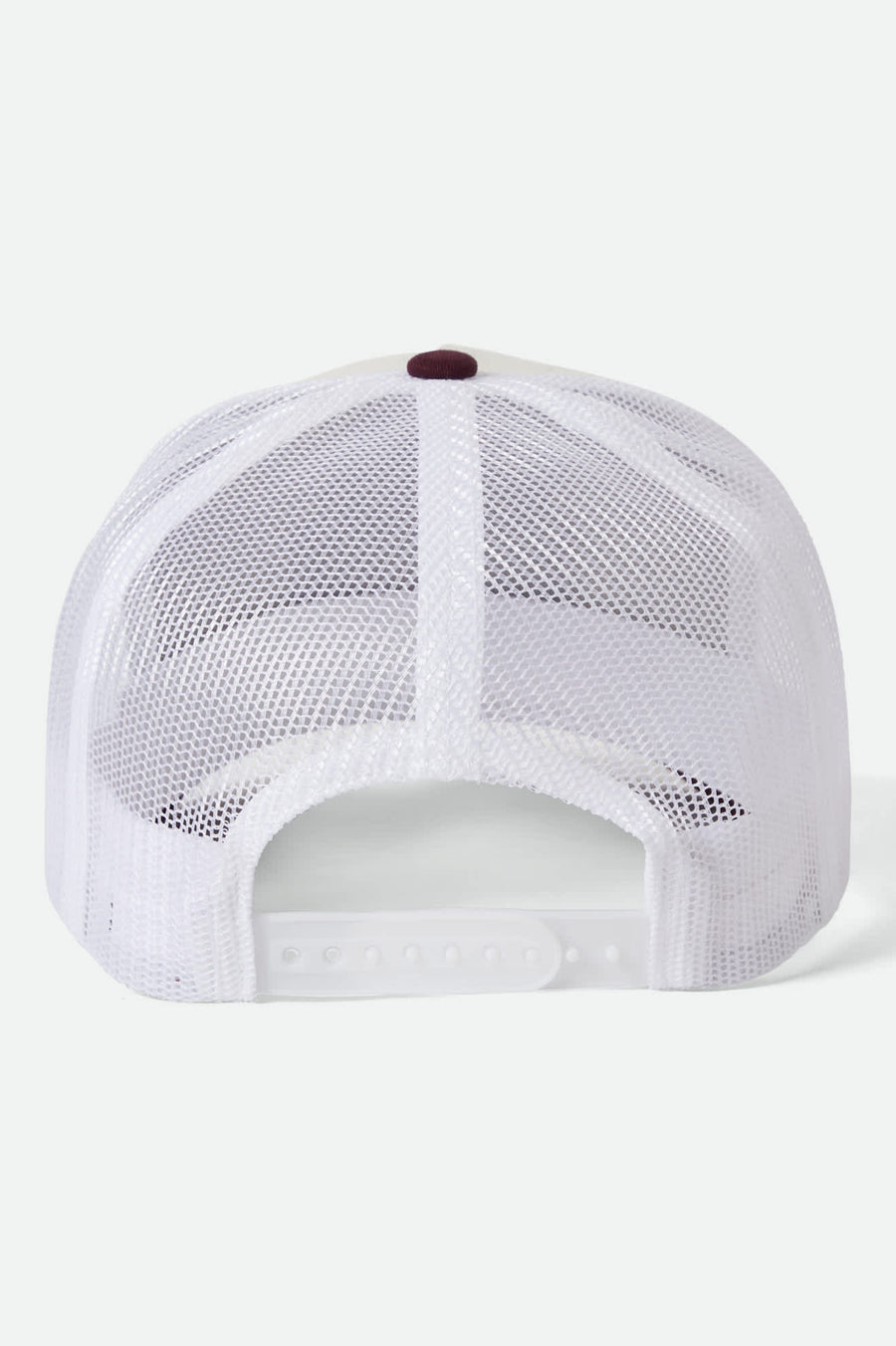 Brixton - Genuine QLTY C NP MP Trucker Cap in Off White/Port