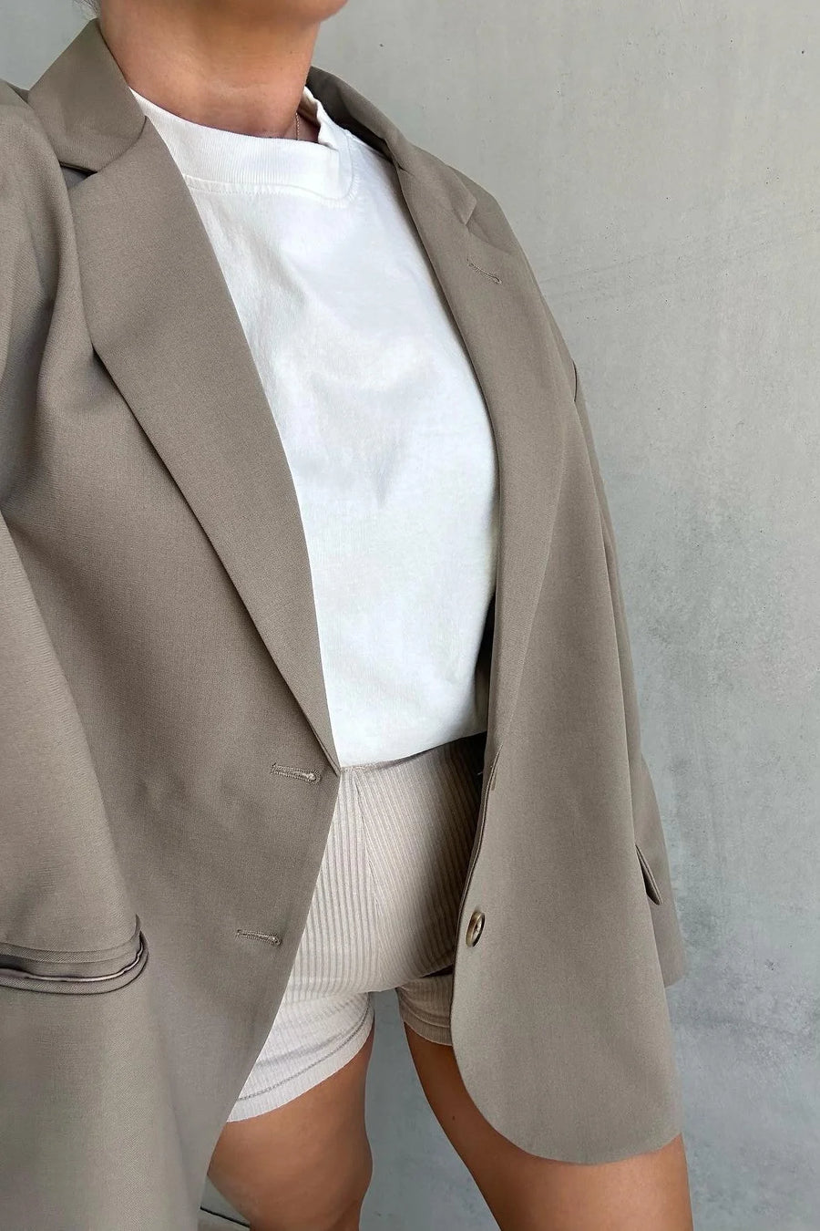 By Billie - The Charlotte Blazer in Twill (WOMENS)