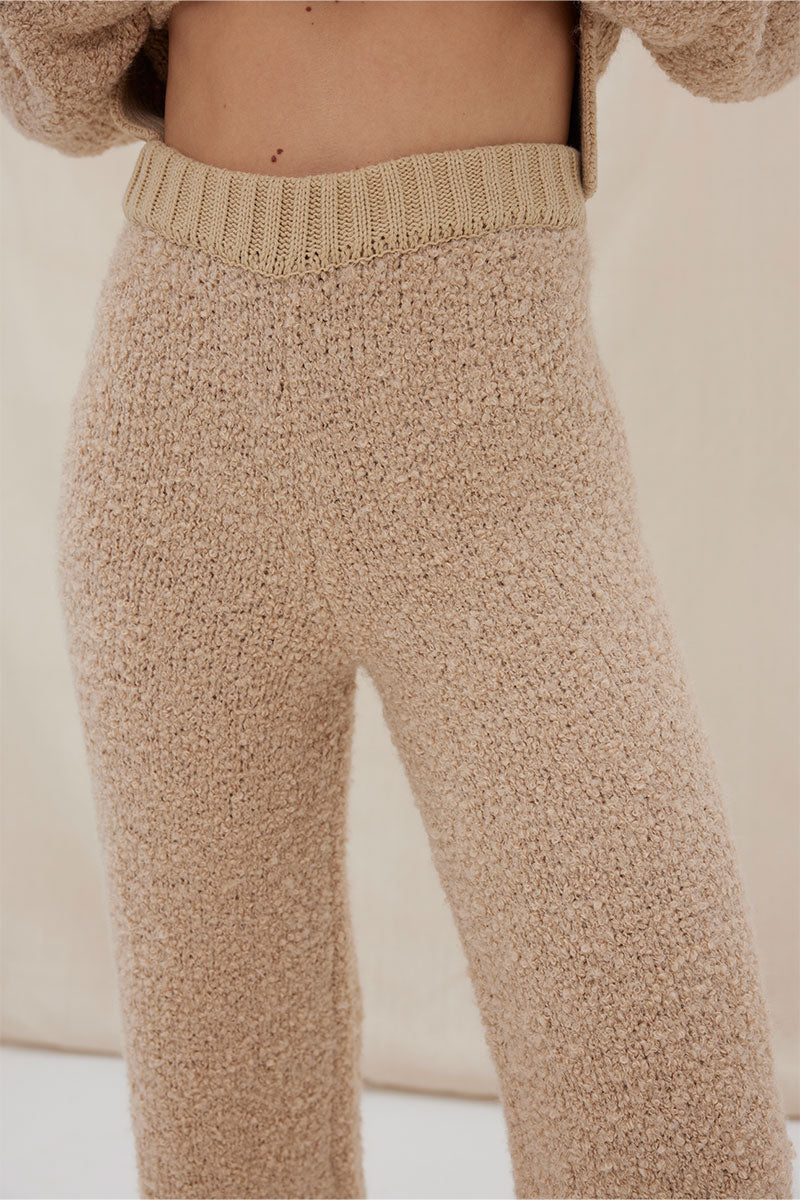 Sovere - Axis Knit Pant in Mink