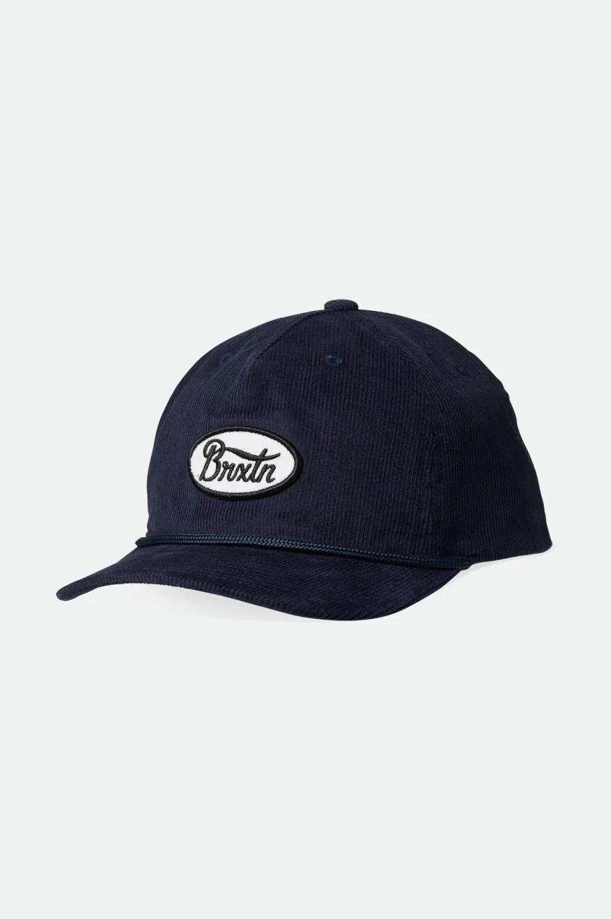 Brixton - Parsons Netplus MP SNPK Cap in Washed Navy