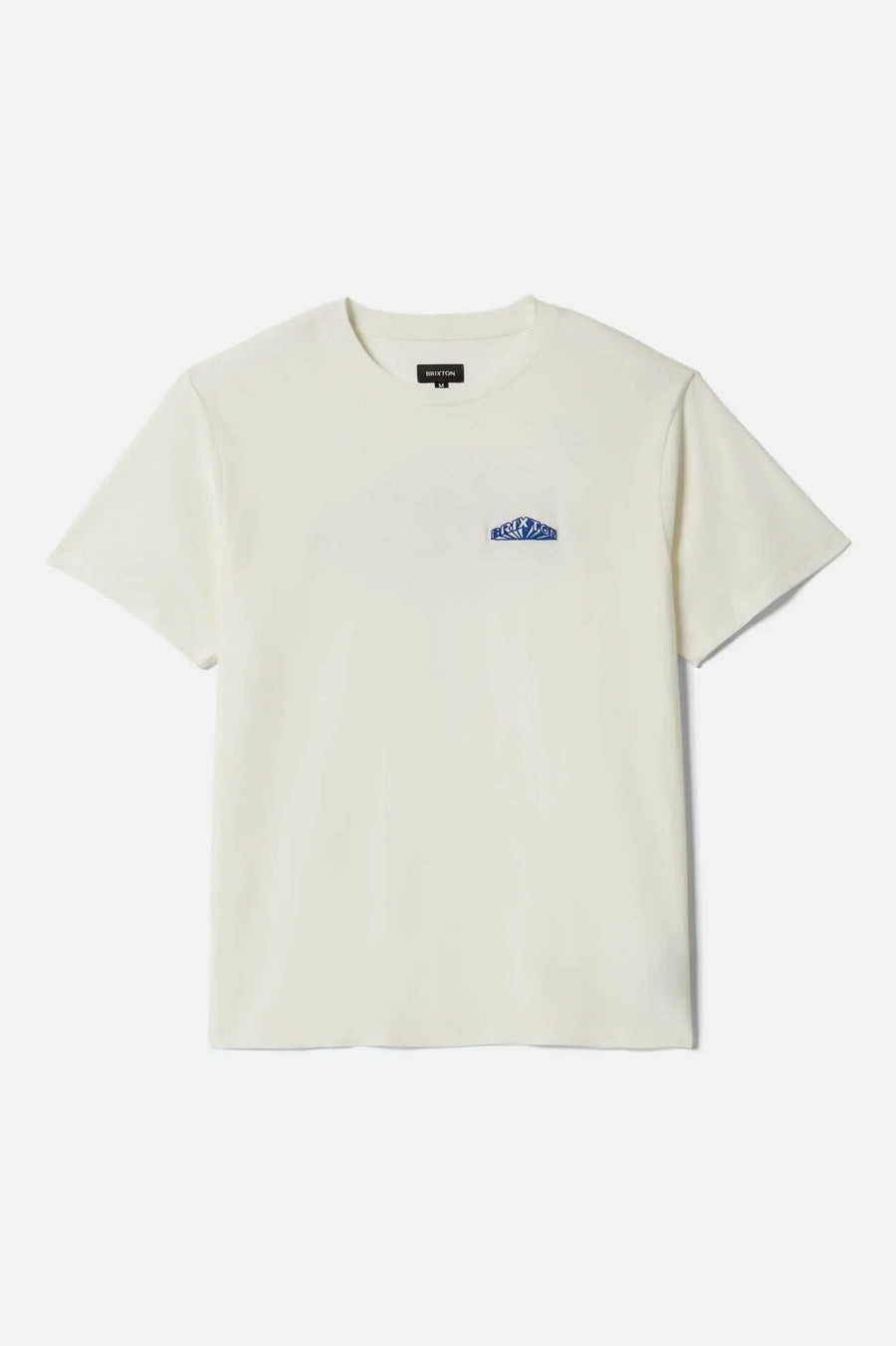Brixton - Forman S/S Tee in Off White Worn Wash