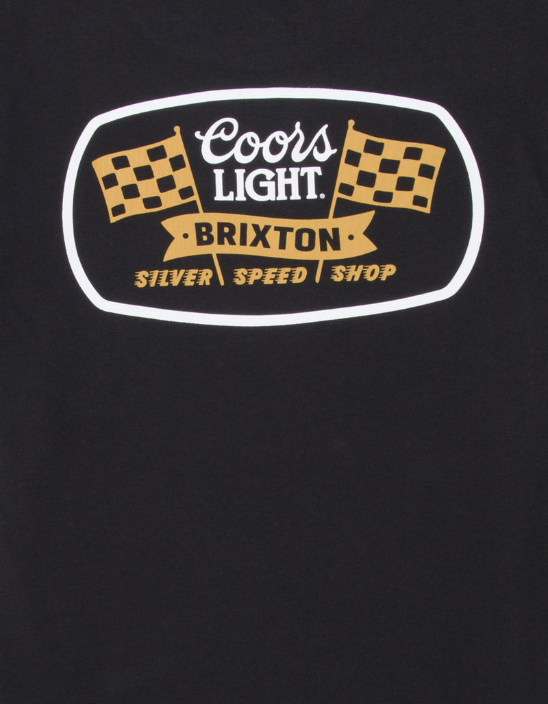 Brixton - Coors Light Pit Stop S/S STT in Black