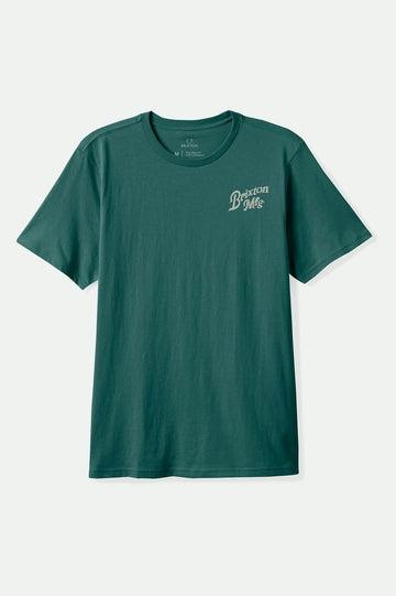 Brixton - Rothwell S/S Tee in Night Sage