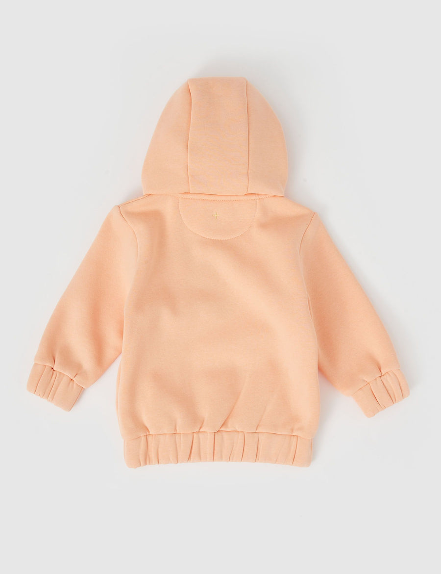 GOLDIE + ACE - Dylan Hooded Sweater in Peach