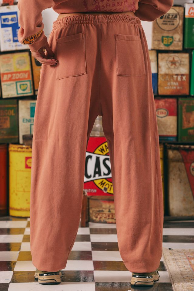 Sabbi - Cuff Leg Sweat Pant  Be Kind in Terracotta