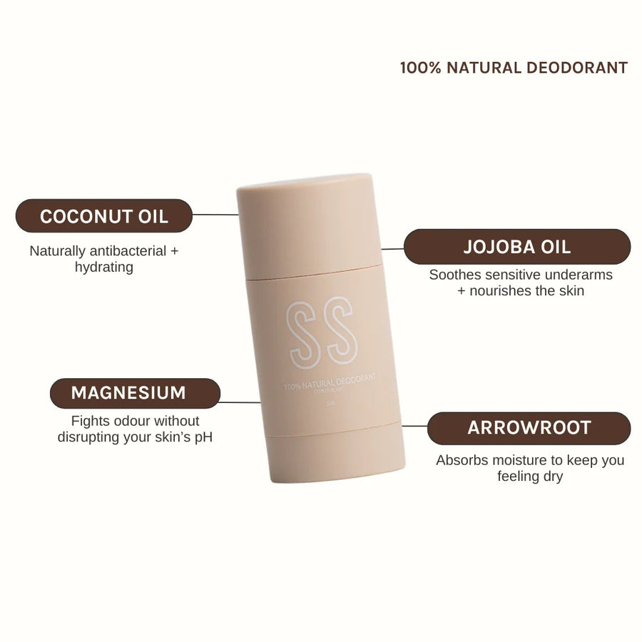 SUMMER SKIN AUSTRALIA - 100% Natural Deodorant