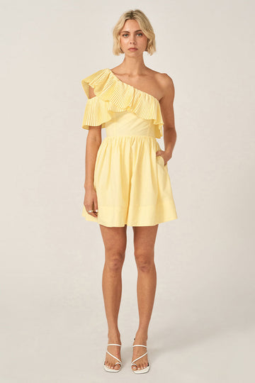 Sovere - Bliss Mini Dress in Lemon Sorbet