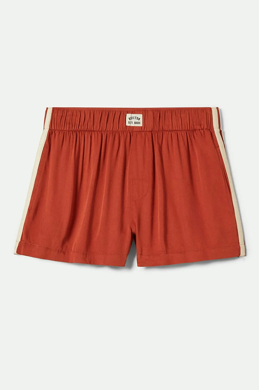 Brixton - Silky Boxer Short in Burnt Brick