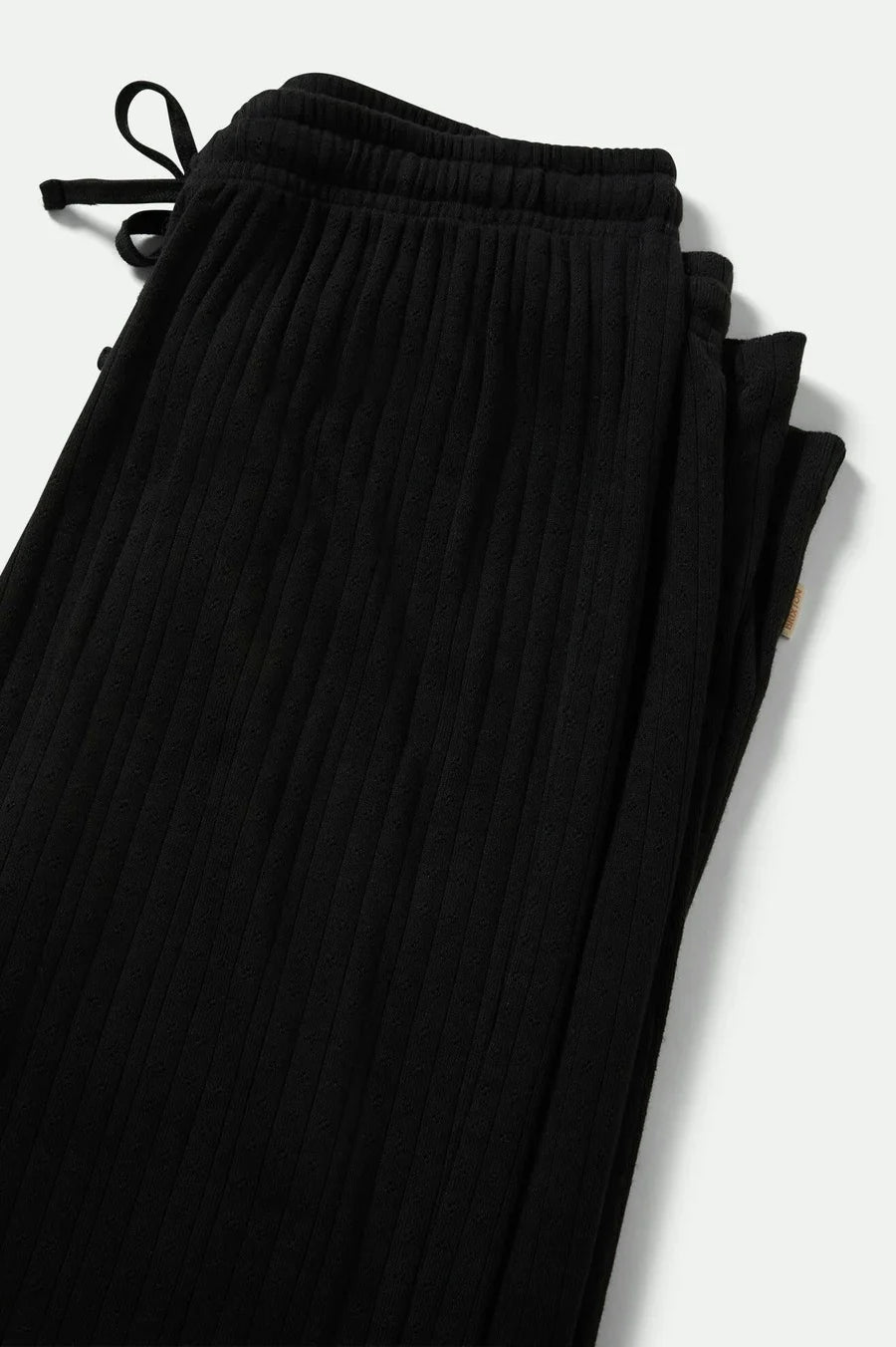 Brixton - Pointelle Lounge Pant in Black