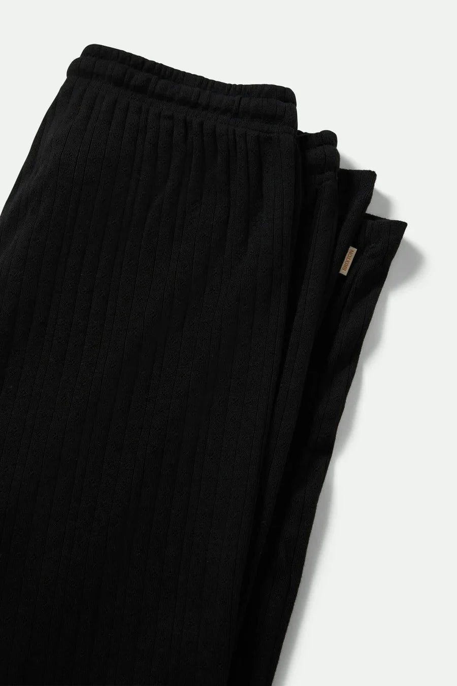 Brixton - Pointelle Lounge Pant in Black