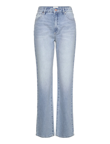 Abrand - 94 High Straight Jeans Gia in Light Vintage Blue