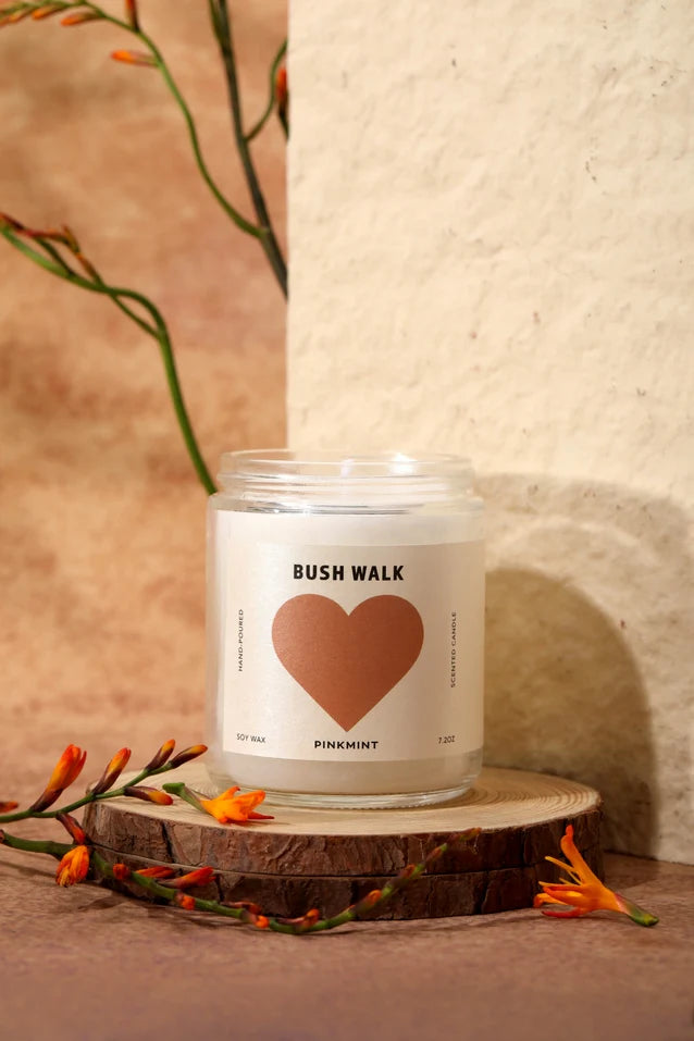 PINKMINT - Love Candle in Bush Walk