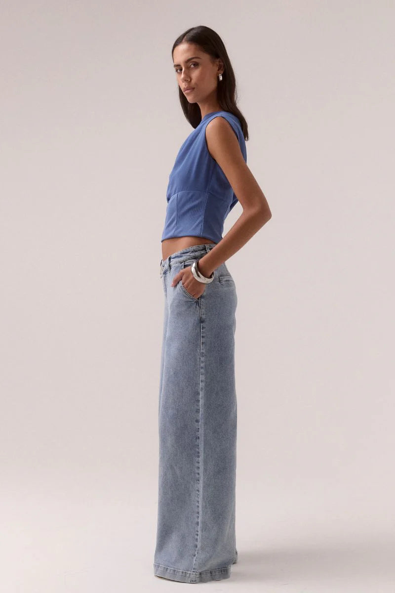 Sovere - Ada Top in Dusk Blue