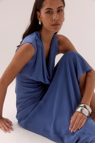 Sovere - Ada Dress in Dusk Blue