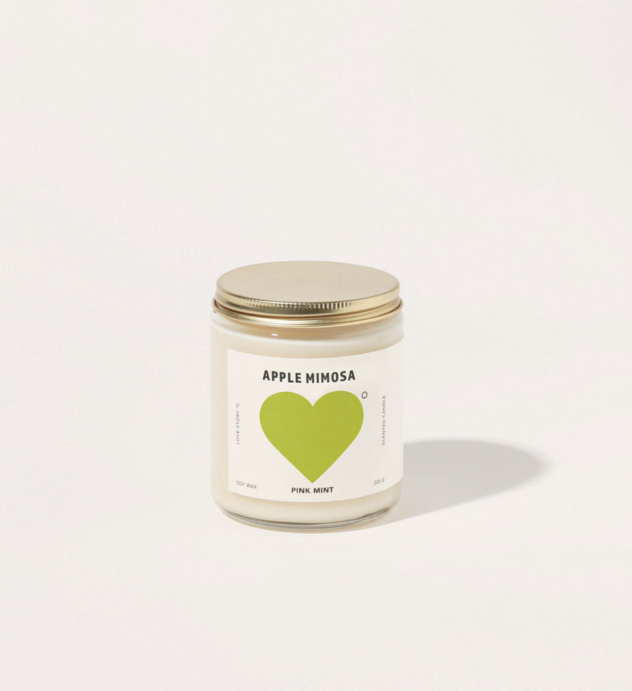 PINKMINT - Love Candle in Apple Mimosa