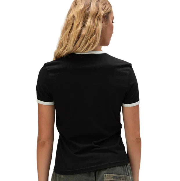 Brixton - Ford Mud Marathon Ringer Tee in Burnt Rubber