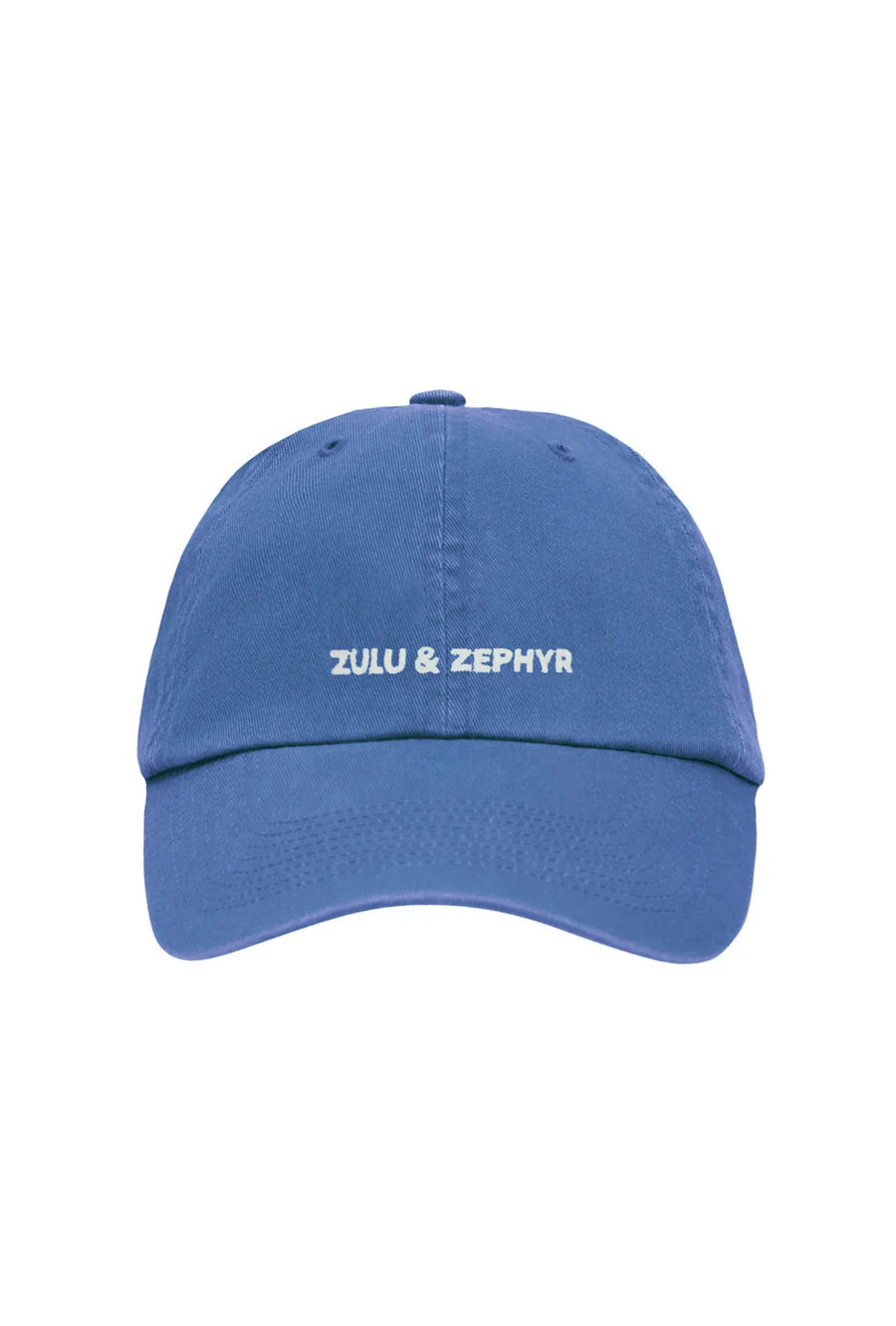 ZULU & ZEPHYR - Canvas Cap In Denim Blue