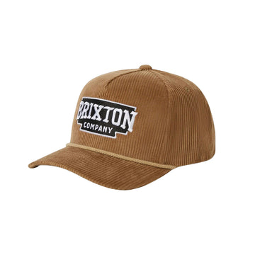 Brixton - Pierson C NP HP Cap in Sand Corduroy