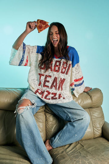 SABBI - The Team Love Jersey in Cream