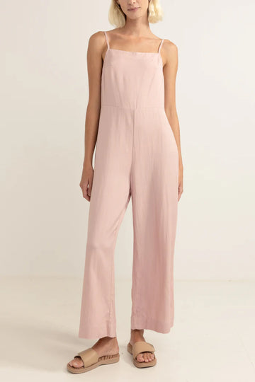 Rhythm - Classic Jumpsuit in Rose