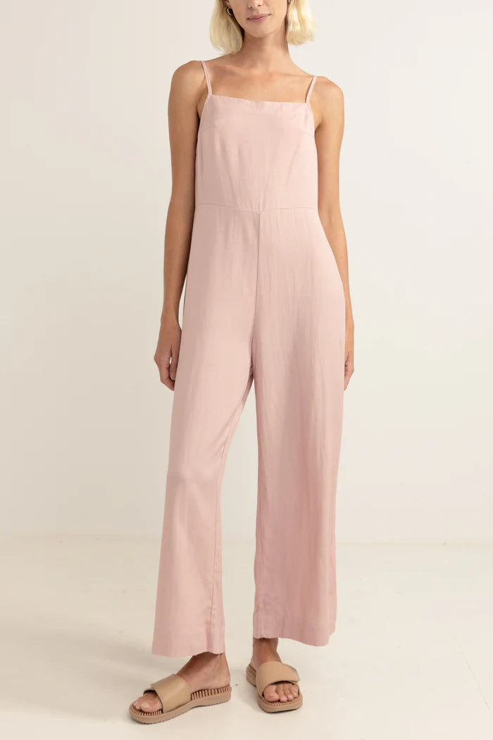 Rhythm - Classic Jumpsuit in Rose