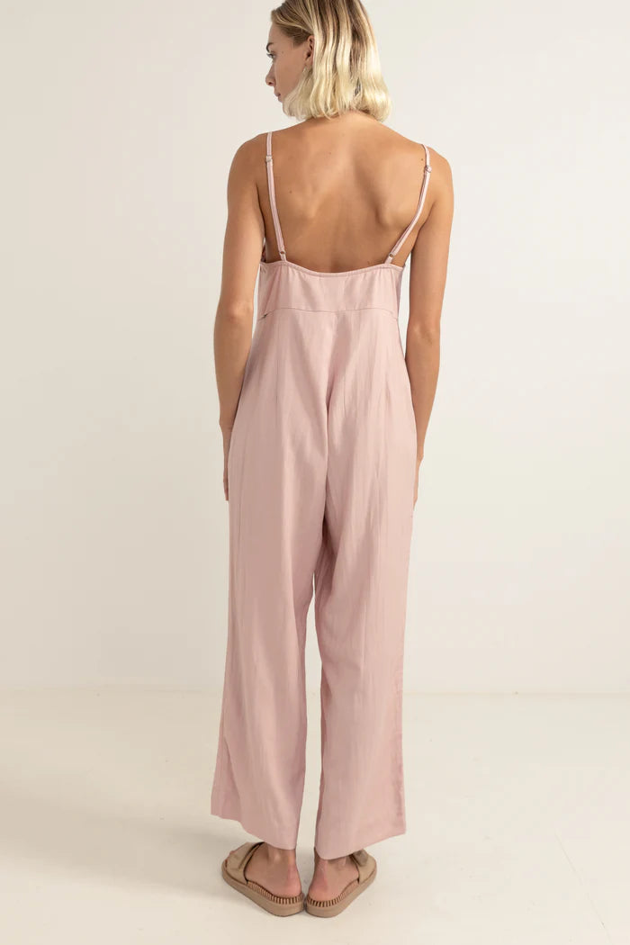 Rhythm - Classic Jumpsuit in Rose