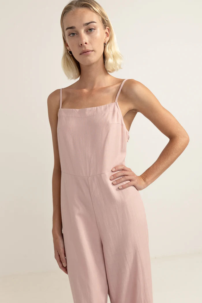 Rhythm - Classic Jumpsuit in Rose