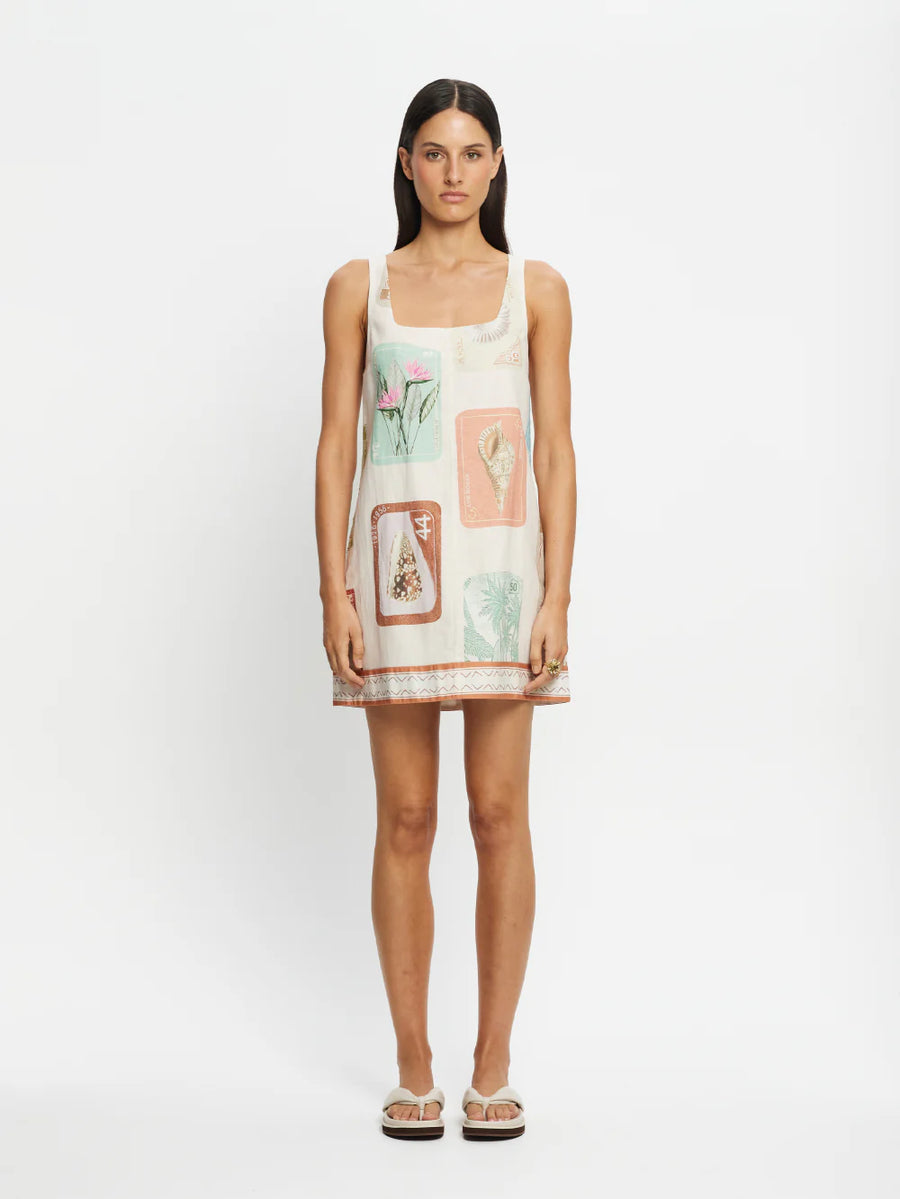 KIVARI - Coastline Mini Dress In Coastline