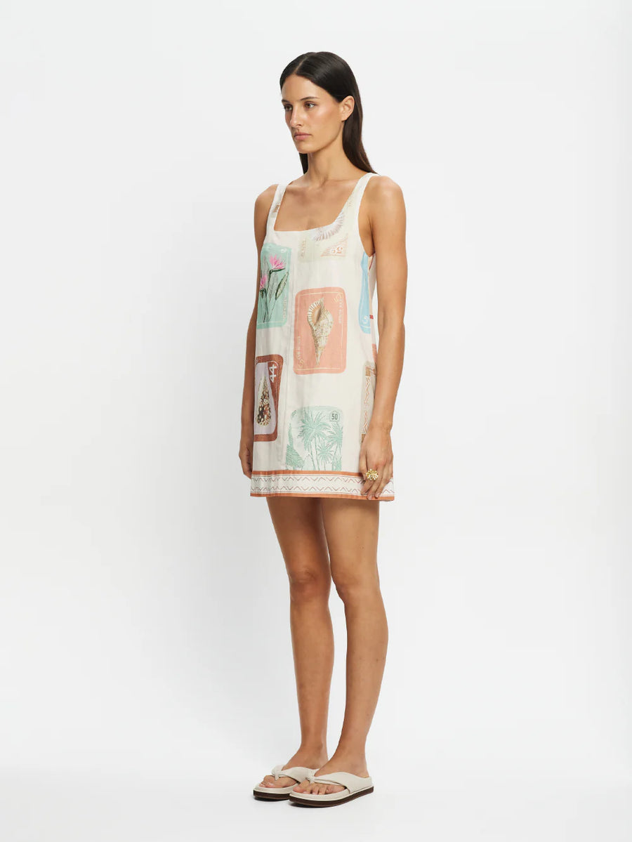 KIVARI - Coastline Mini Dress In Coastline