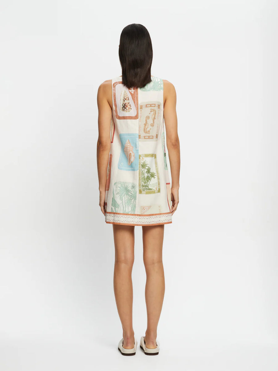 KIVARI - Coastline Mini Dress In Coastline