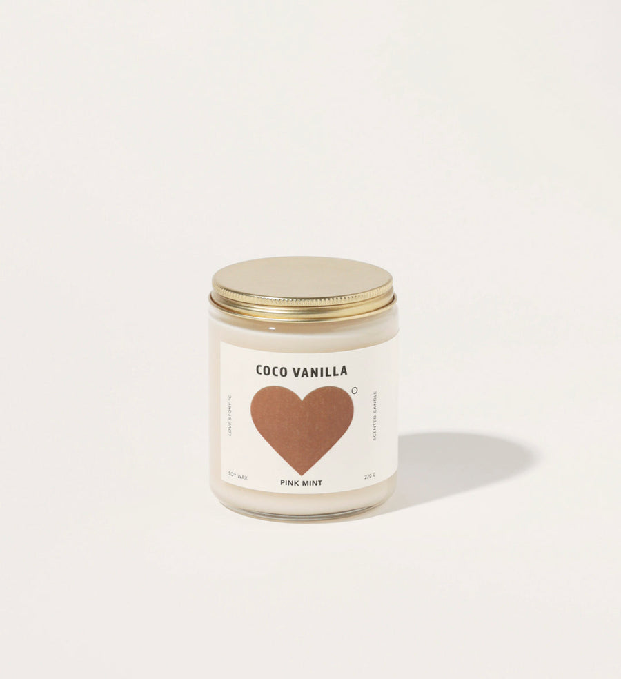 PINKMINT - Love Candle in Coco  Vanilla